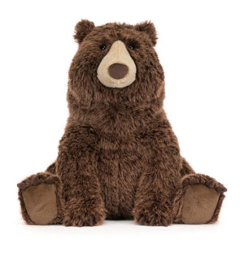 Jellycat Bizzlestomp Bear