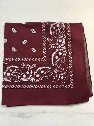 (w) Bandana Mysia bordeaux