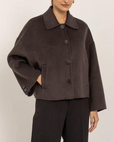 (w) Coat 2433 mocha