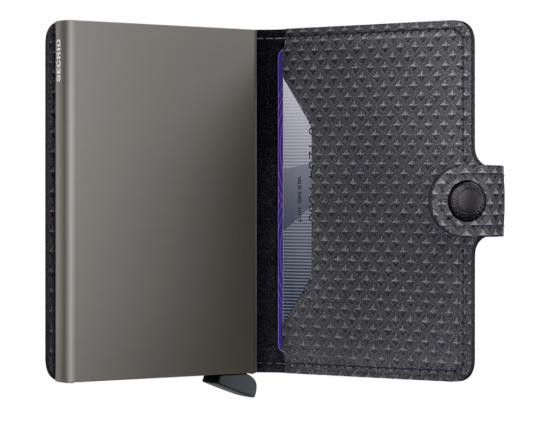 Geldbeutel Secrid Miniwallet pyramid grey