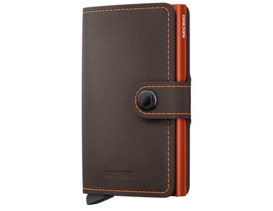 Geldbeutel Secrid Miniwallet Matte truffle