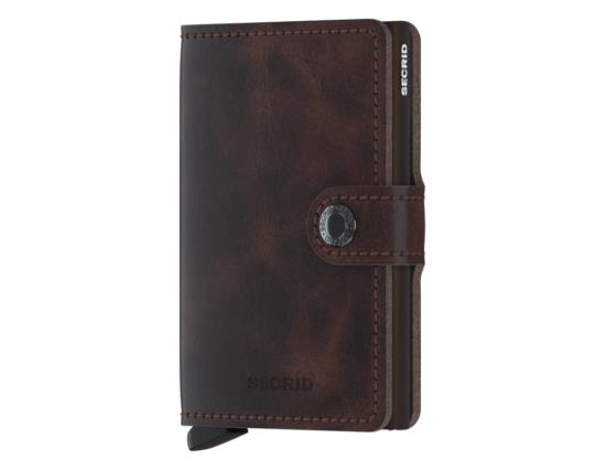 Geldbeutel Secrid Miniwallet vintage chocolate