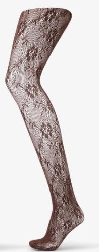(w) Tights Sui Ava Lace brown