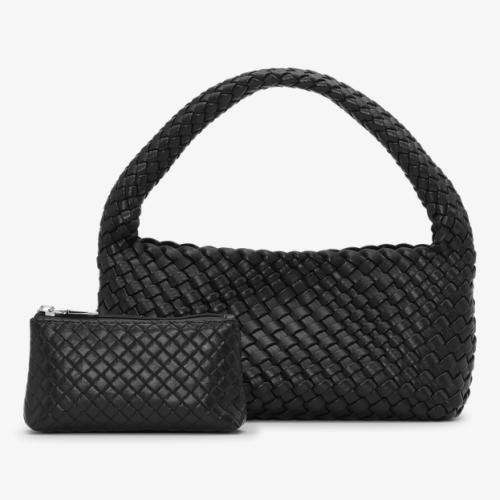 (w) Mini Bag Sui Ava Woven black