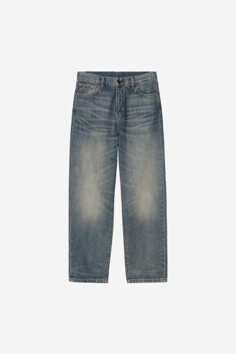 Jeans Carhartt WIP Aaron blue worn used washed