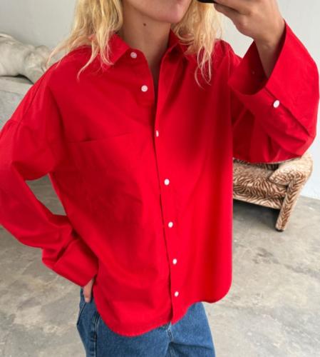 (w) Shirt Boii Fie red