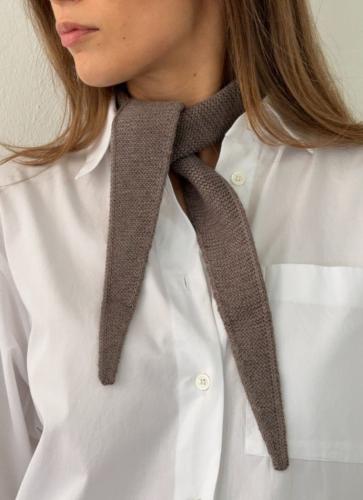 (w) Scarf Boii walnut melange