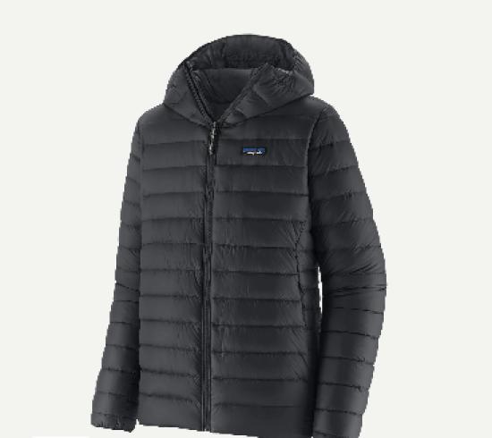 Jacke Patagonia Down Sweater Hoody black