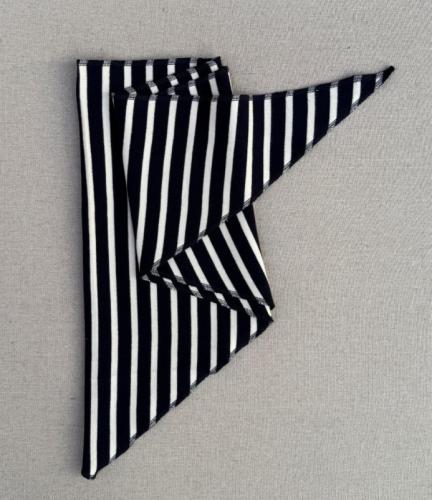 (w) Scarf Boii Fio stripe navy/white