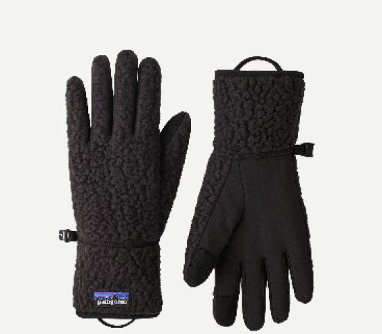 Gloves Patagonia Retro Pile black