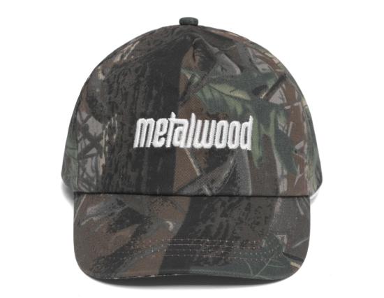 Cap Metalwood 5-Panel leaf camo