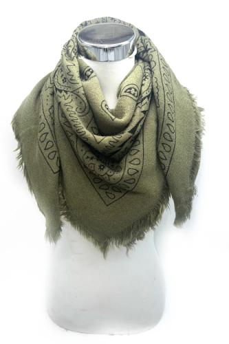 (w) Scarf 5467354- K4 kaki