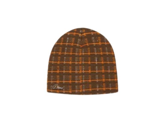 M�tze Dime Super Plaid Brown 
