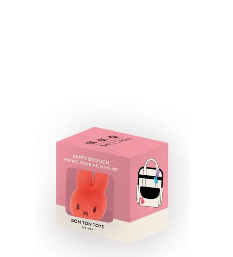 Miffy Broochin Giftbox 8cm pink