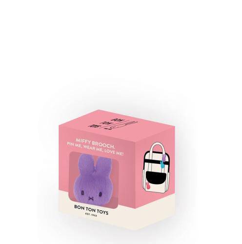 Miffy Broochin Giftbox 8cm lilac